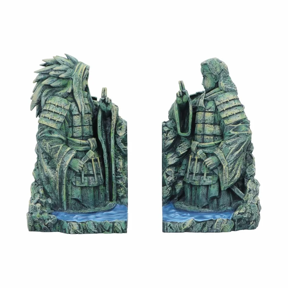 Nemesis Now Serre-Livres The Final Valley Peint à la Main Hashirama et Madara Figurines Naruto Résine