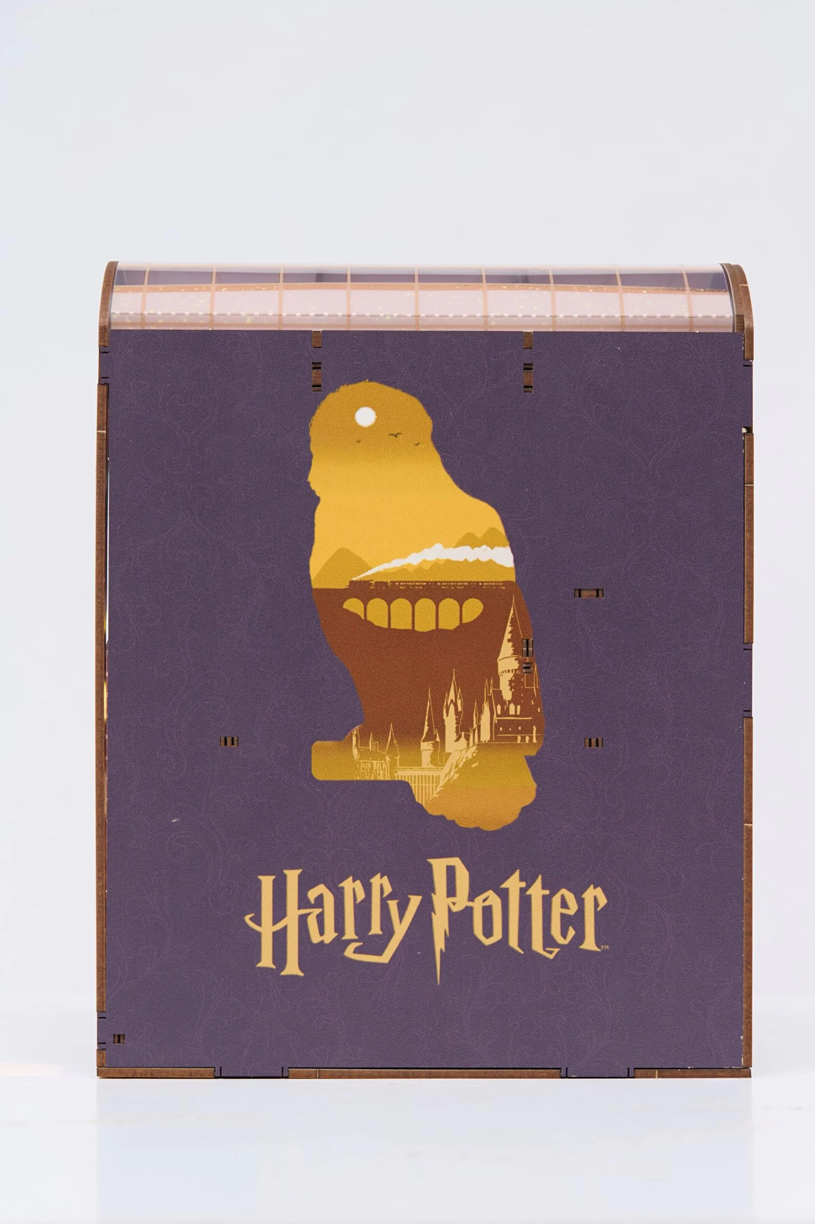 Revell Tiny Adventures Harry Potter Poudlard Express Book Nook avec éclairage LED 3D Miniature Bricolage en Bois