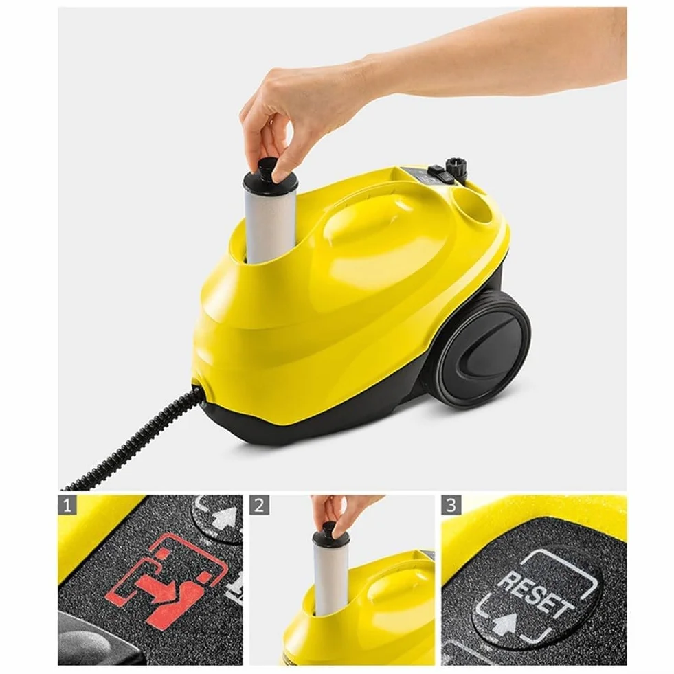 Lot de 3 cartouches de filtre de détartrage de rechange pour nettoyeur vapeur Karcher SC2 SC3