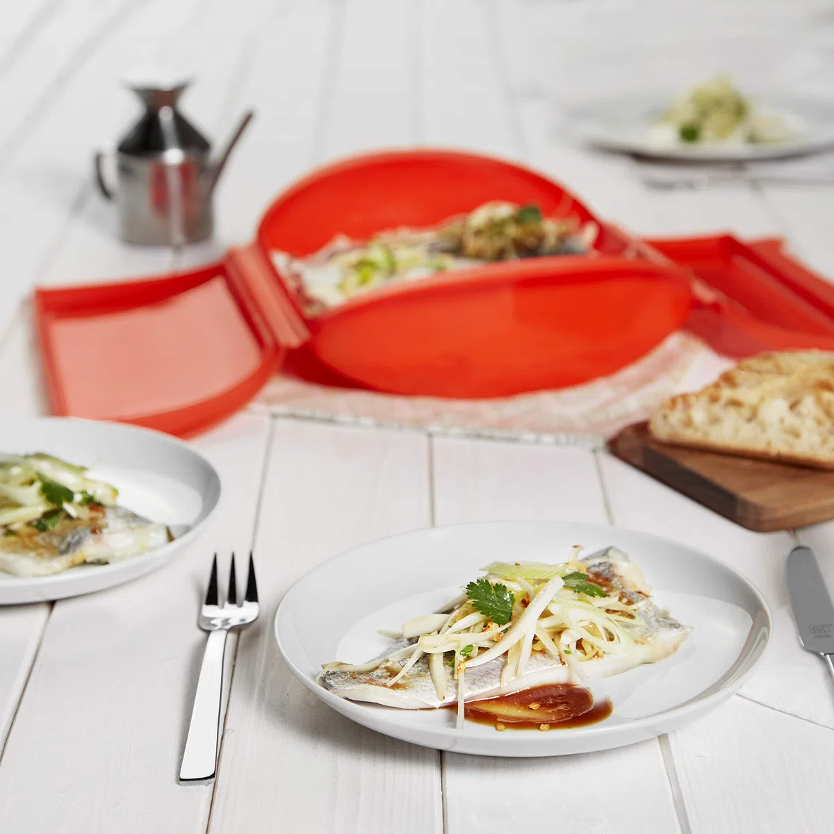 Lékué Kit pour papillote 3,4 p. avec livre recettes (espagnol)