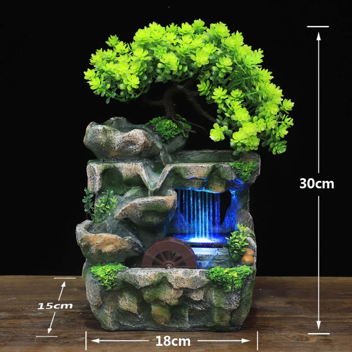 Fontaine de Bureau en Pierre Naturelle pour Décoration Intérieure