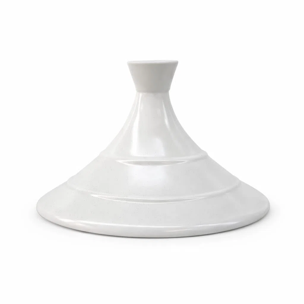 Tajine en revêtement anti-adhésif, Plat à Tajine, Acier Inoxydable, Compatible tous feux y compris Induction, Lave Vaisselle (34CM)