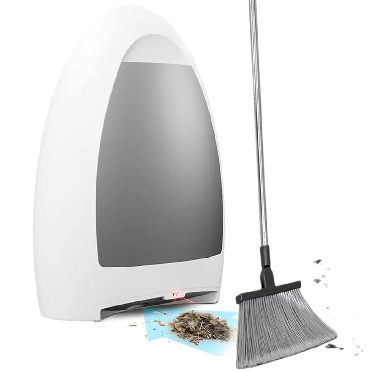 Pelle à poussière avec capteur automatique sans contact, aspiration puissante de 1000 W pour un nettoyage sans effort dans le salon, la cuisine, les poils d'animaux et la poussière du sol
