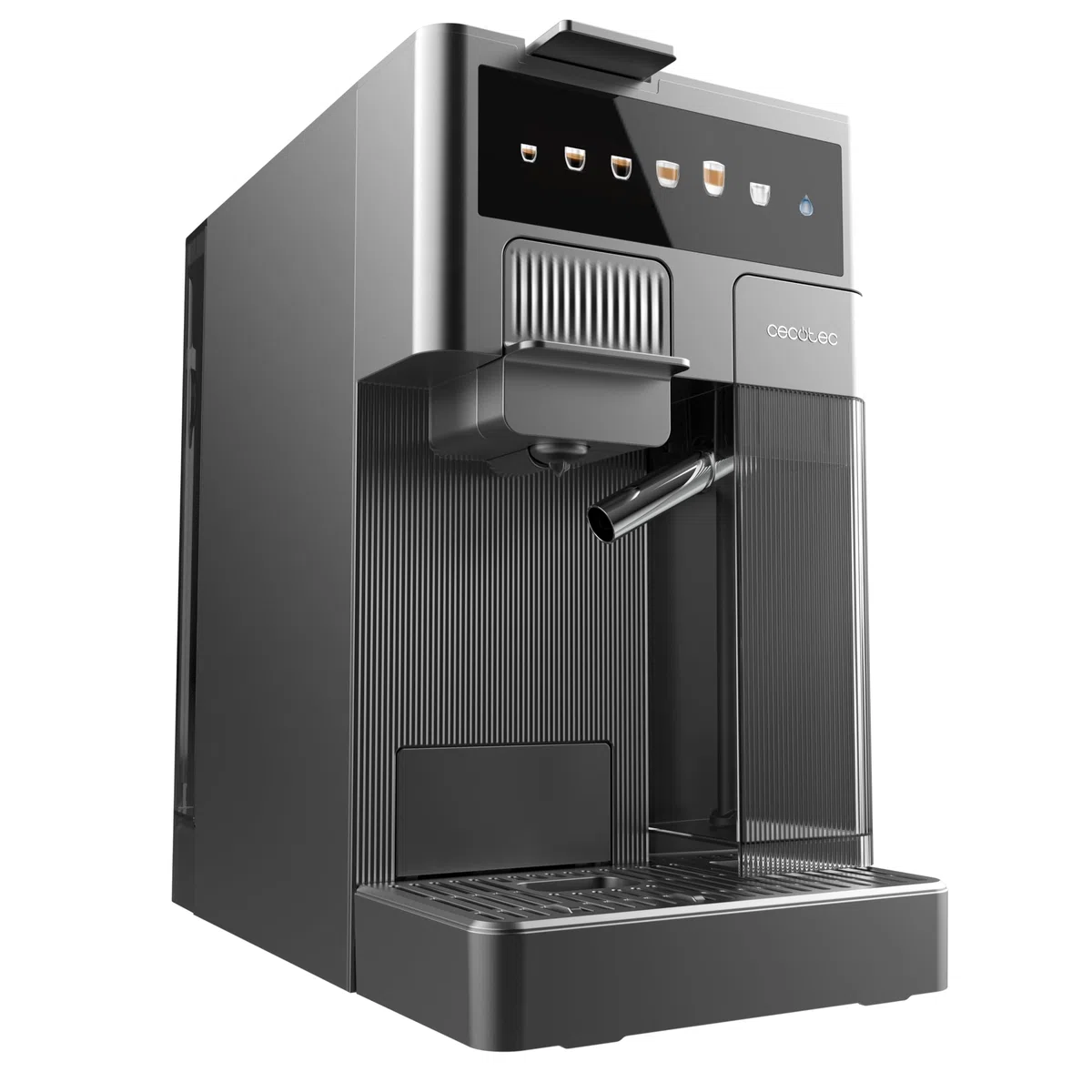 Cecotec Cafetières à Capsules FreeStyle Latte T. Cafetière multifonctionnelle Nespresso,Dolce Gusto,Café en Poudre et K-fee,1350 W avec réservoir de 400 ml pour 6 types de café.