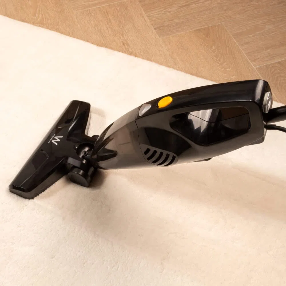 SAMBA NEWLUX- Aspirateur Balai avec Fil Vertical et à Main Mod Aspirateur Balai sans Sac 2 en 1, 800W, Léger, San Sac, Filtre HEPA, Boîte à poussière de 0.5 l.