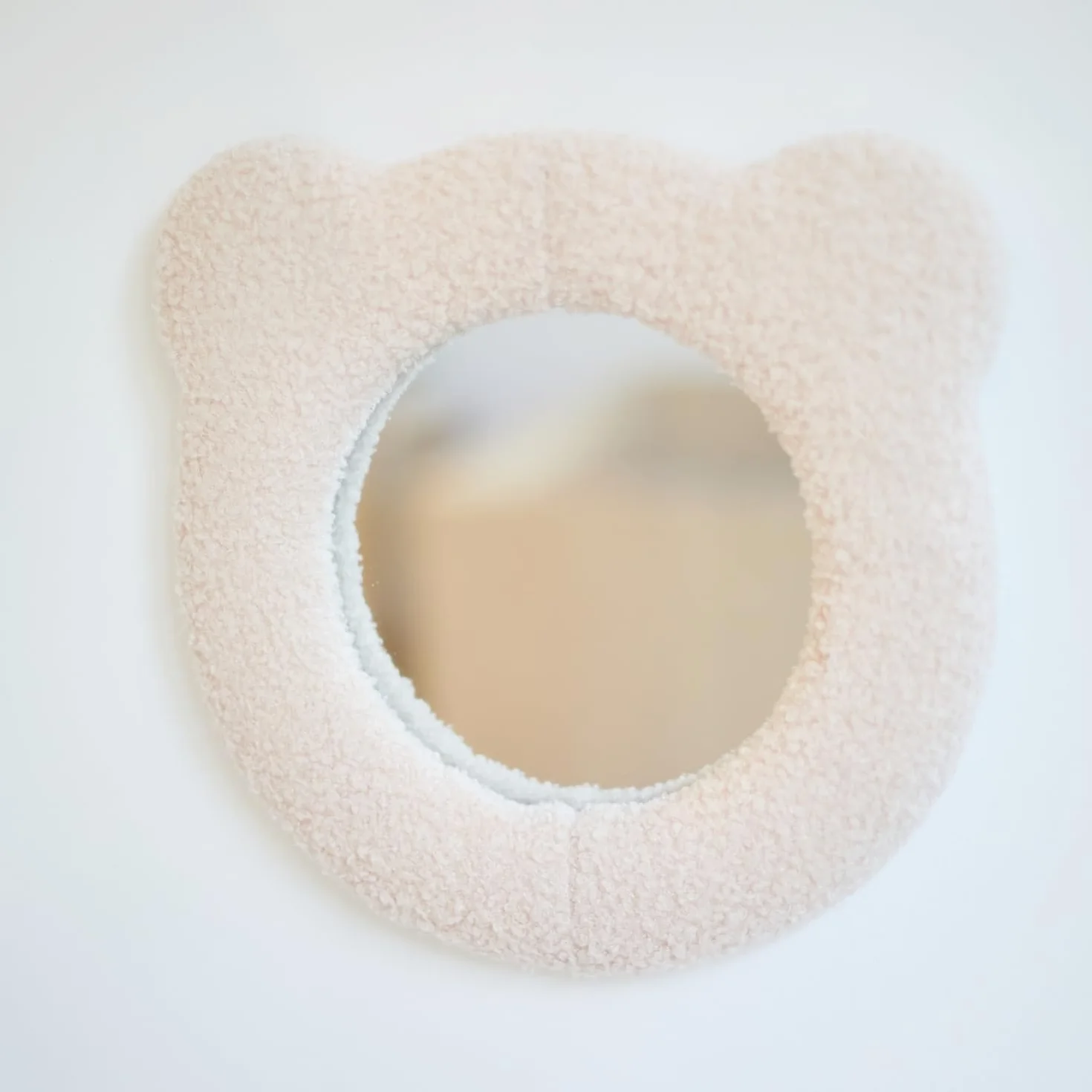 CHILDHOME Miroir Mural Ours Teddy 32x32x3cm Teddy Ecru