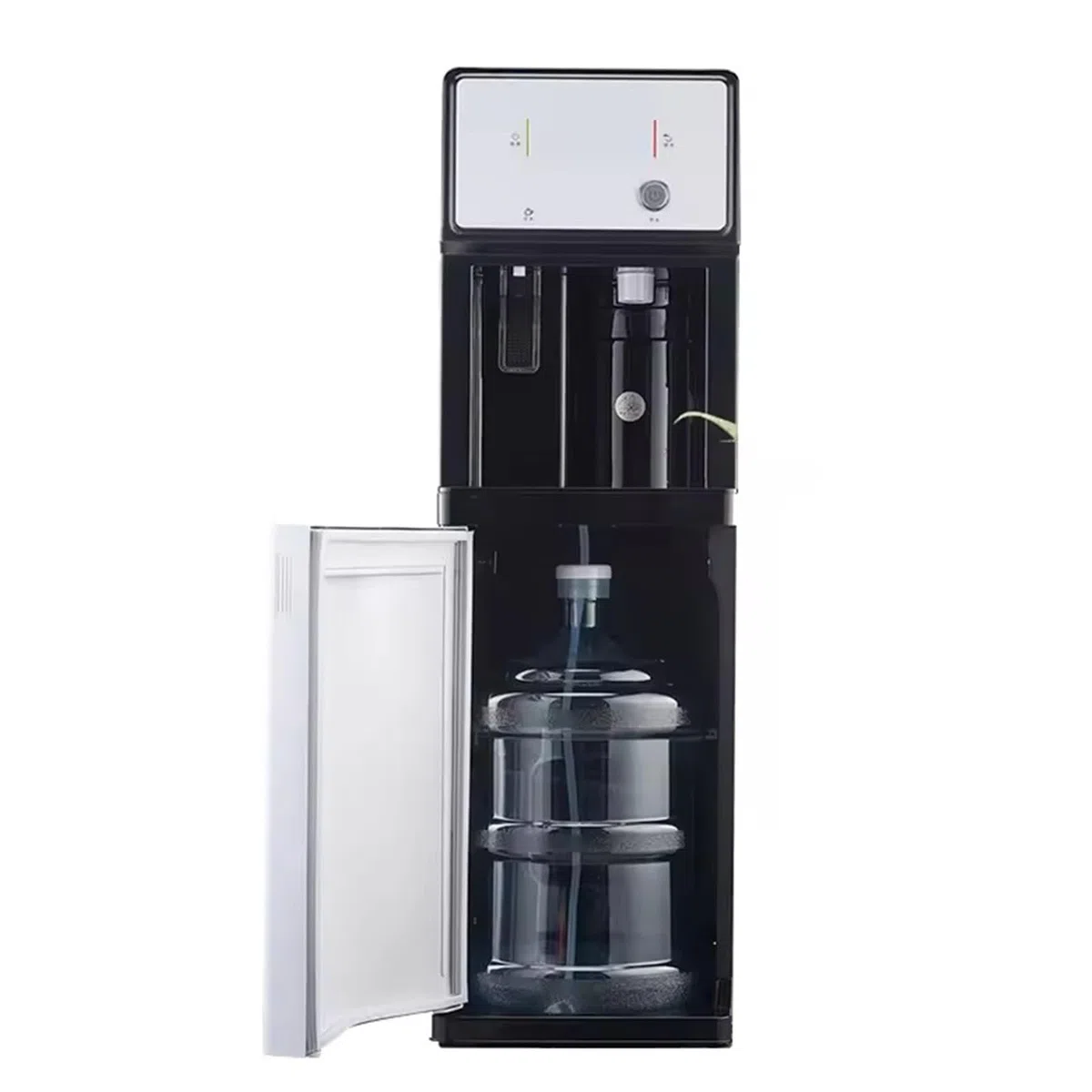 Etage Debout Fontaine À Eau, Distributeur d'eau Réfrigérée Eau Chaude Et Eau Froide À Température Ambiante 3 Fonctions pour La Maison Le Bureau Le Commerce Et L'entreprise