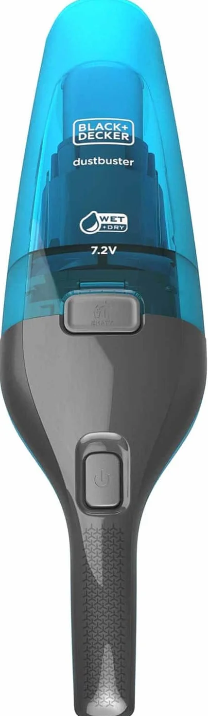 BLACK+DECKER dustbuster Aspirateur à Main sans Fil 7.2V, Humide & Sec, WDC215WA-QW