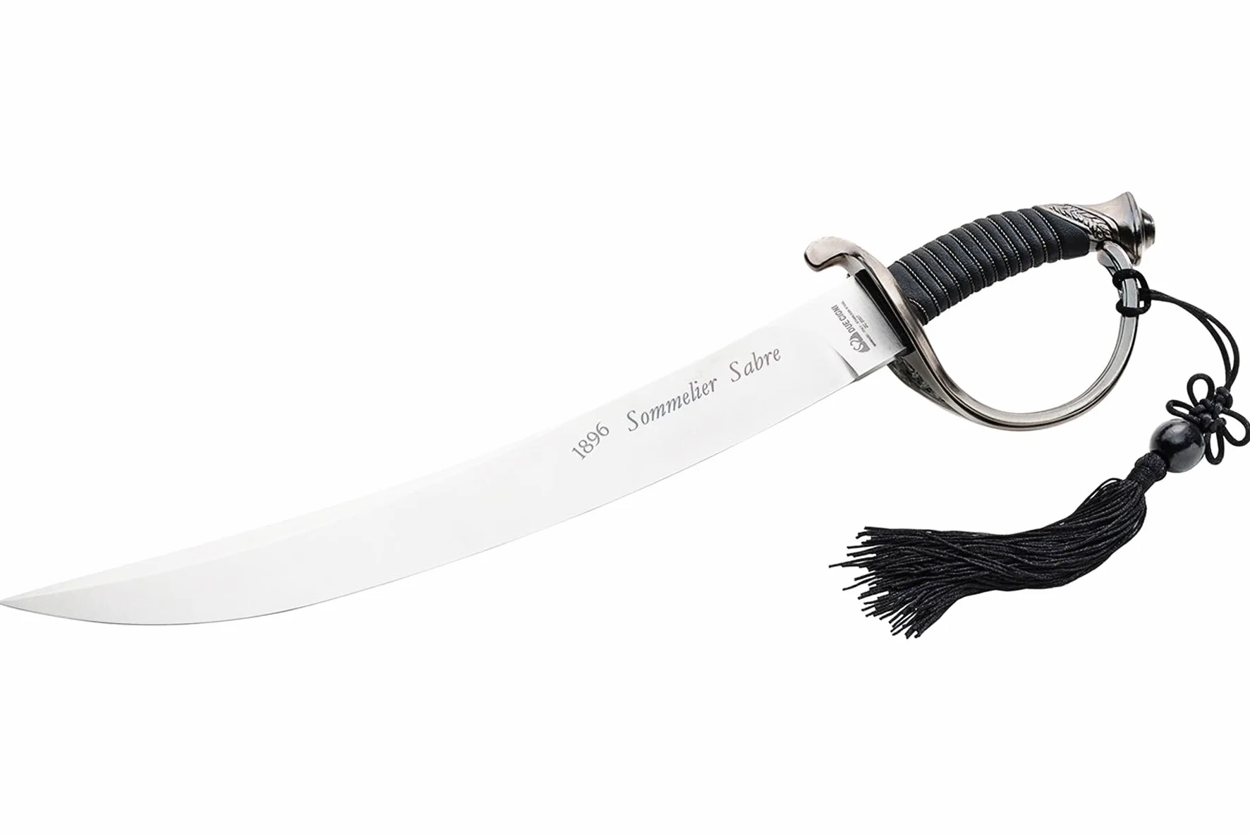 Due Cigni - sabre du Sommelier 1896 couleur lame inox
