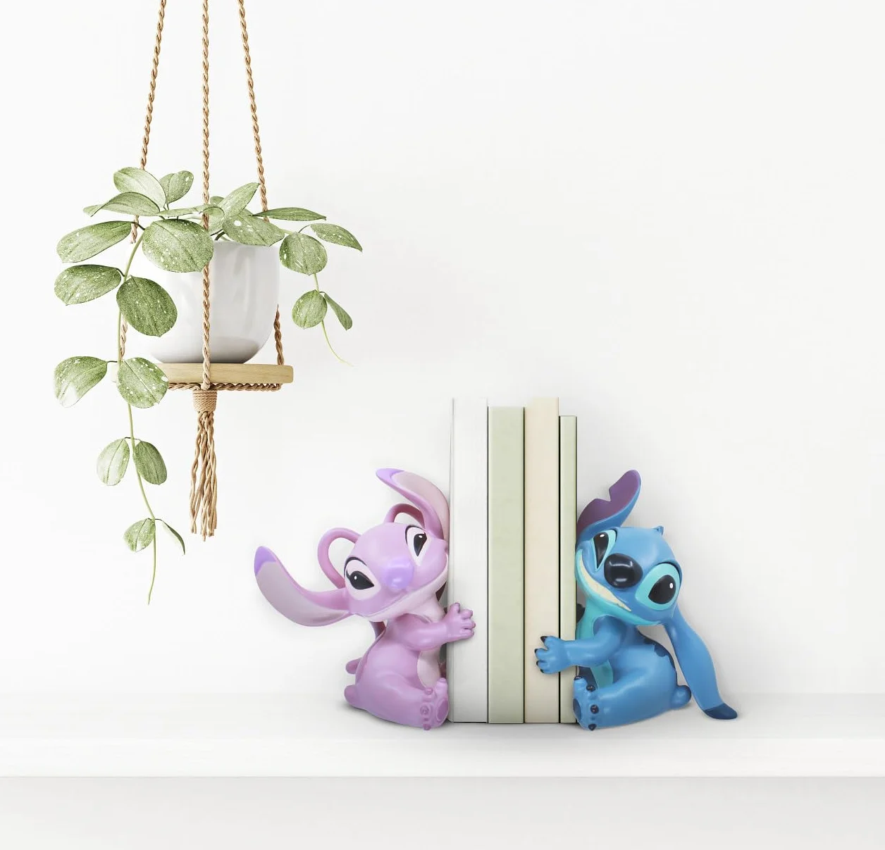 Disney Showcase Collection Stitch et Ange Serre-Livres