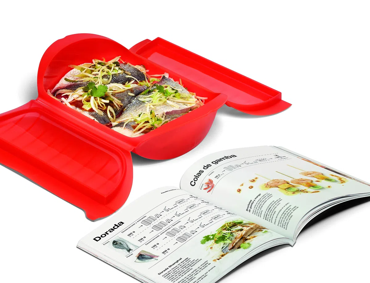 Lékué Kit pour papillote 3,4 p. avec livre recettes (espagnol)
