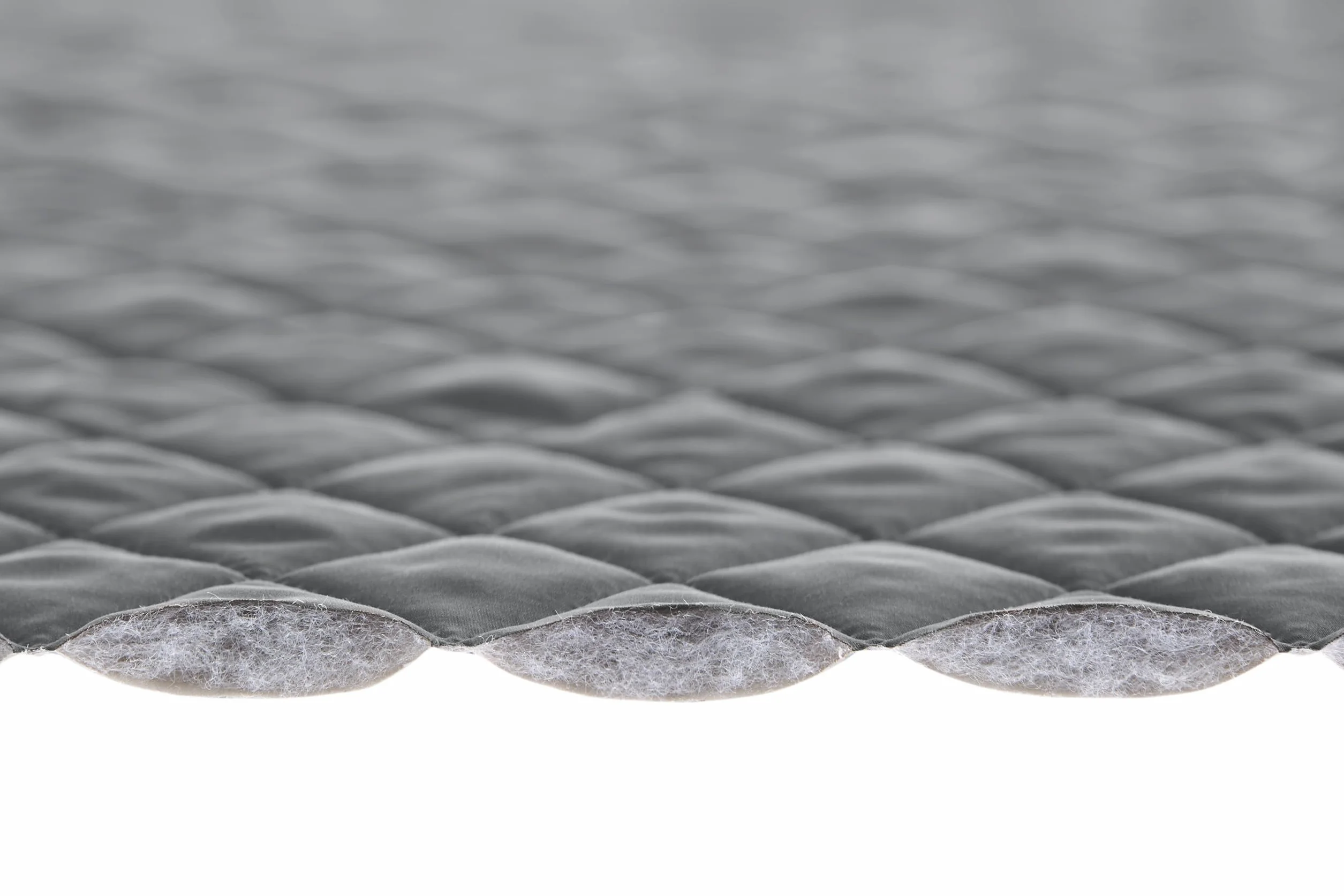 TEXTIL-HOME Housse de Canapé d'Angle Droit Adele 200 cm – Housse Protège-Canapé Réversible Matelassé Noir Anti-Taches Lavable