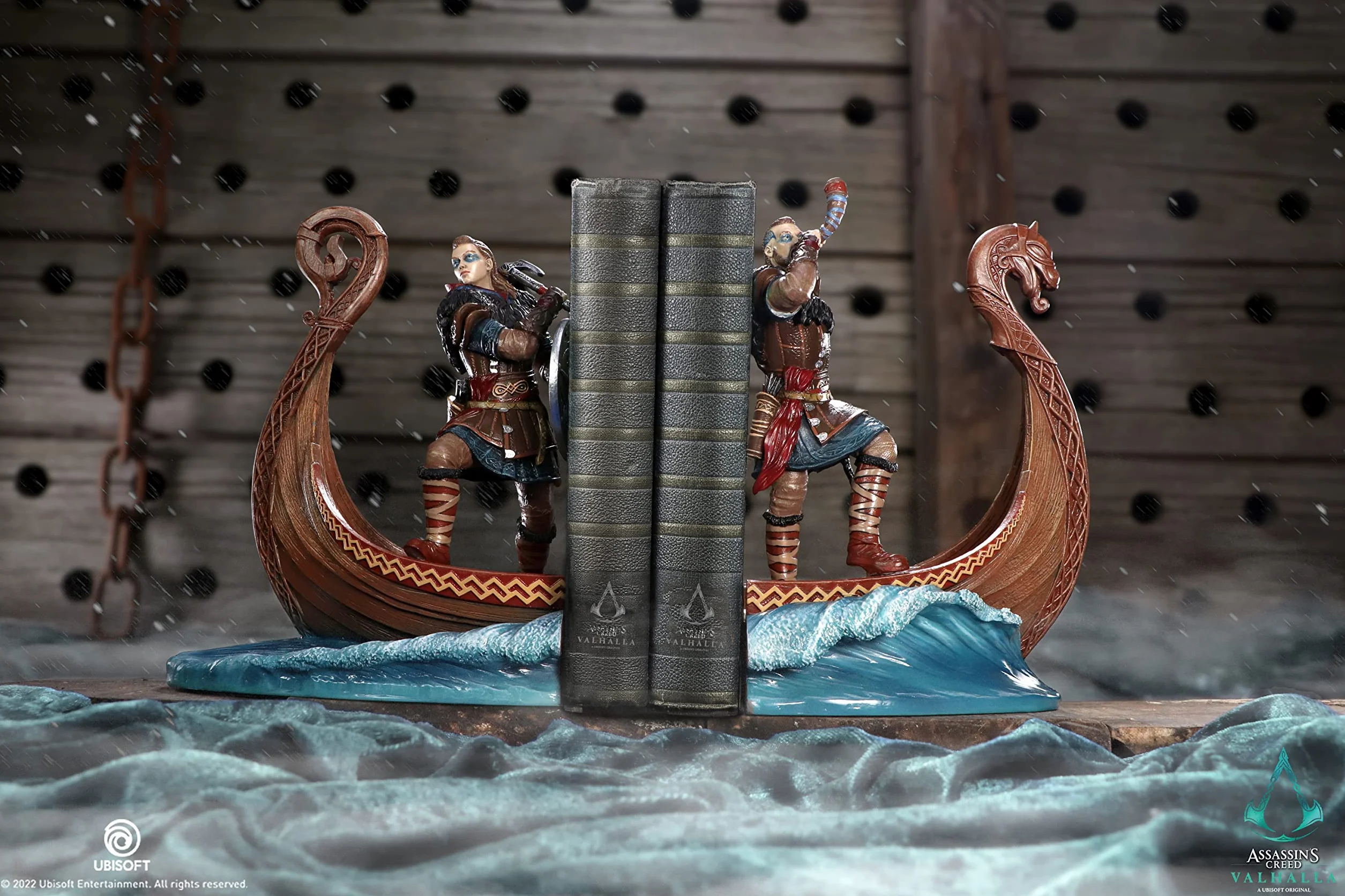 Assassin's Creed Valhalla Serre-Livres Polyrésine Multicolore