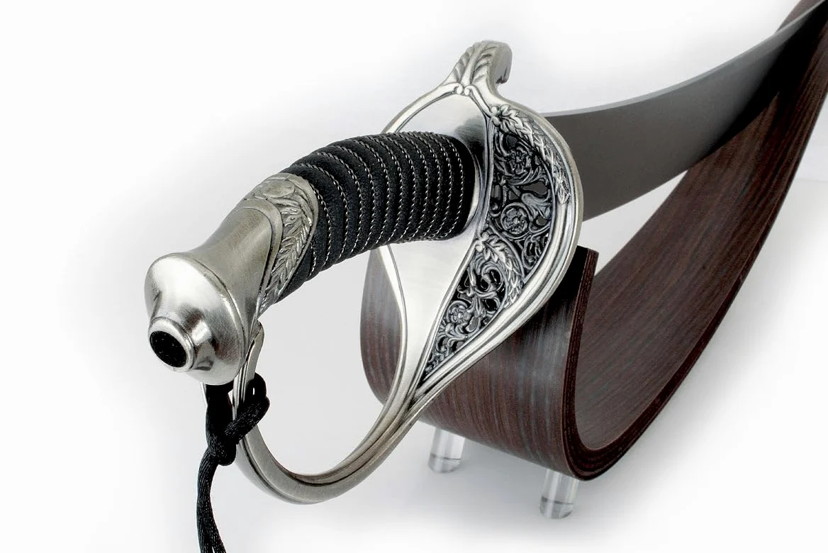 Due Cigni - sabre du Sommelier 1896 couleur lame inox