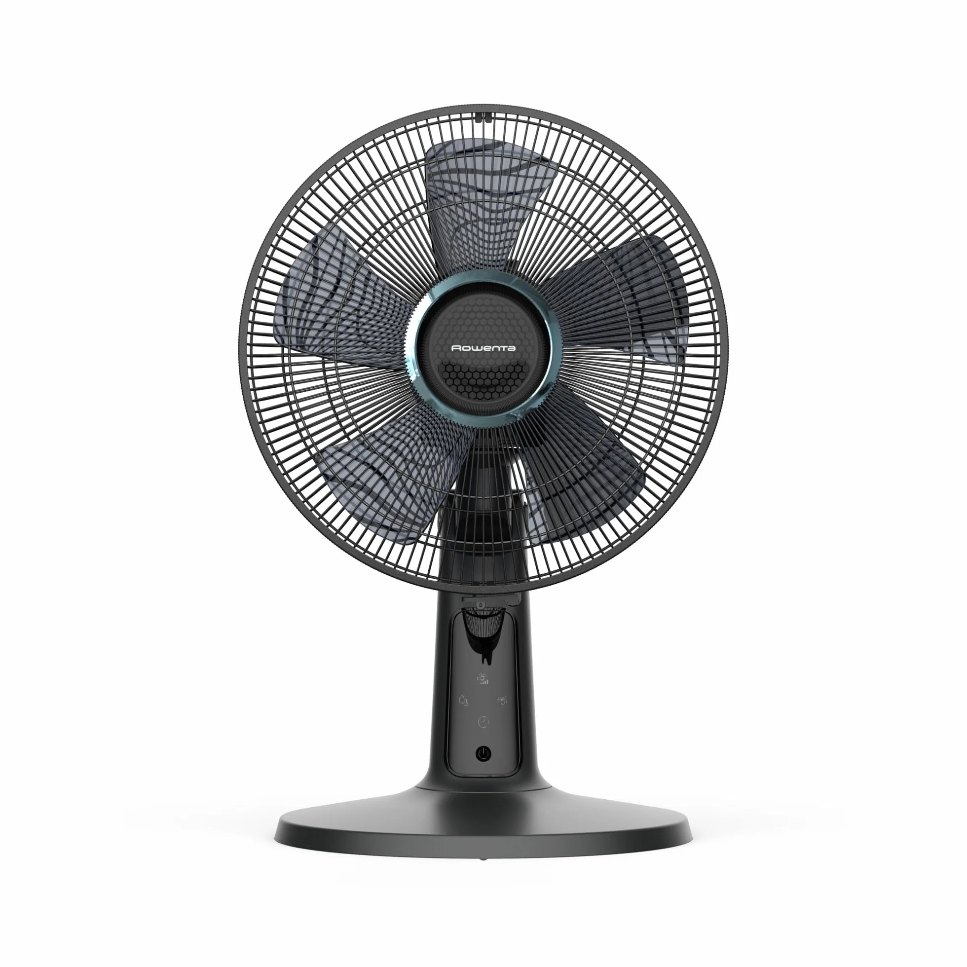Rowenta Turbo Silence Extreme+ ventilateur de table 32 dB débit d'air 7,5 m 5 vitesses 2 modes automatiques oscillation 120° télécommande minuterie 8 h VU2750F0