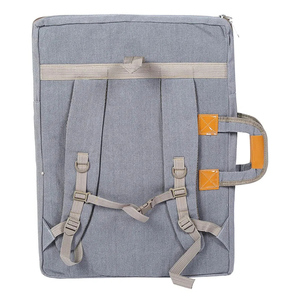 Sac De Tableau De Croquis en Tissu Canva avec Poches, Usse Plahe Dessin, Sac De Transport Beaux Arts