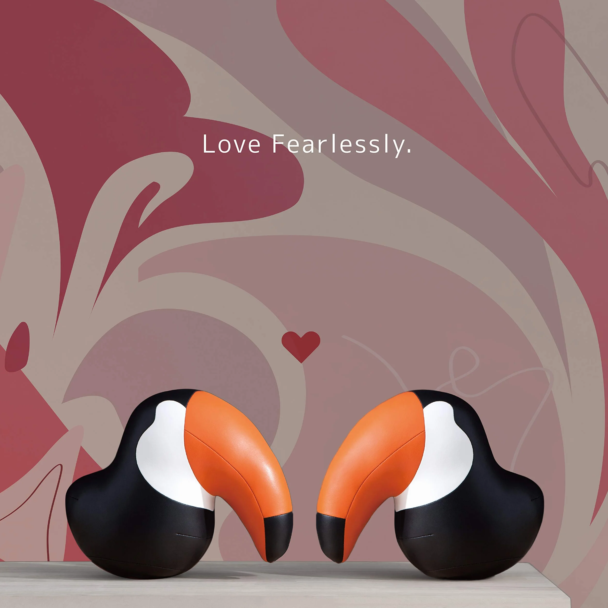 Züny Toucan Serre-Livres Noir/Orange 1 kg