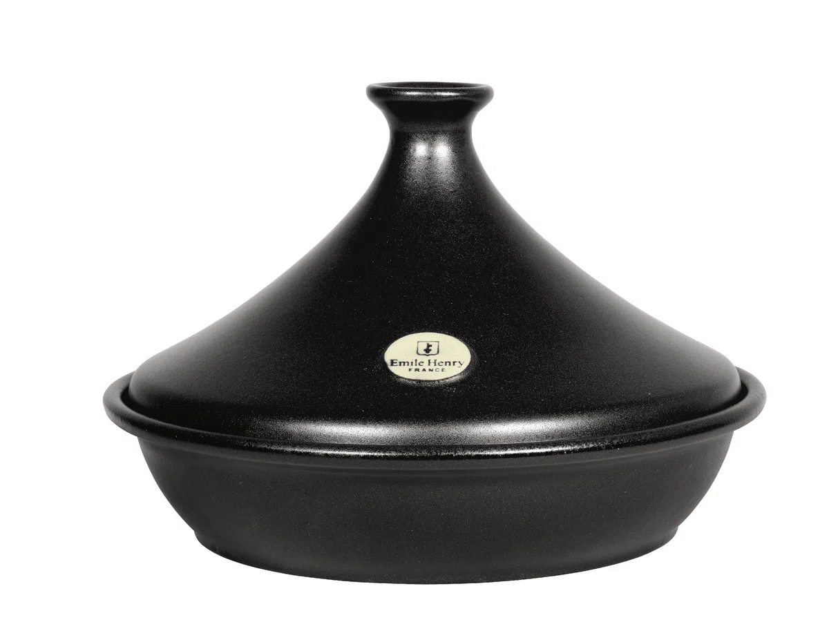 Emile Henry - 715532 - Plat À Tajine - En Céramique Émaillée - Diamètre 32 Cm - Contenance 2,5 L - 6 À 8 Personnes