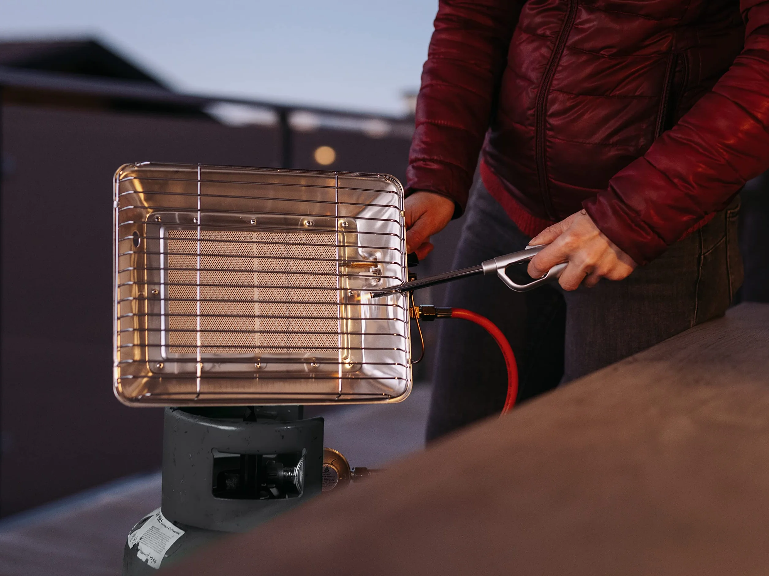 Chauffage au gaz Eco Version Allemand