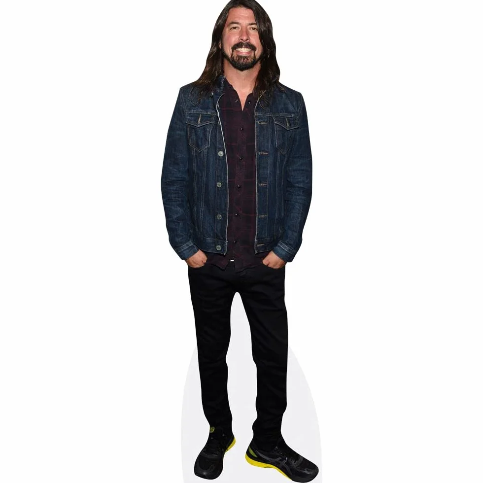 Dave Grohl Silhouette en Carton Grandeur Nature