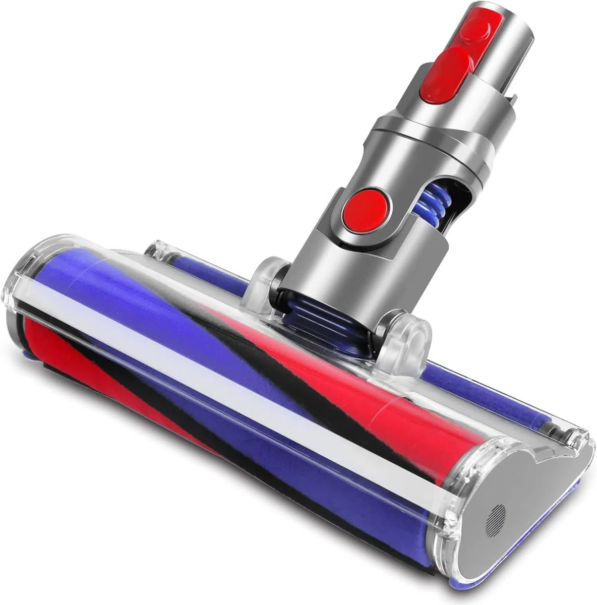 Brosse de sol à Rouleau Souple pour Dyson V7 V8 V10 V11 V15 Accessoire pour aspirateur Dyson SV10 SV11 SV12, Brosse électrique à rouleau souple pour sols durs