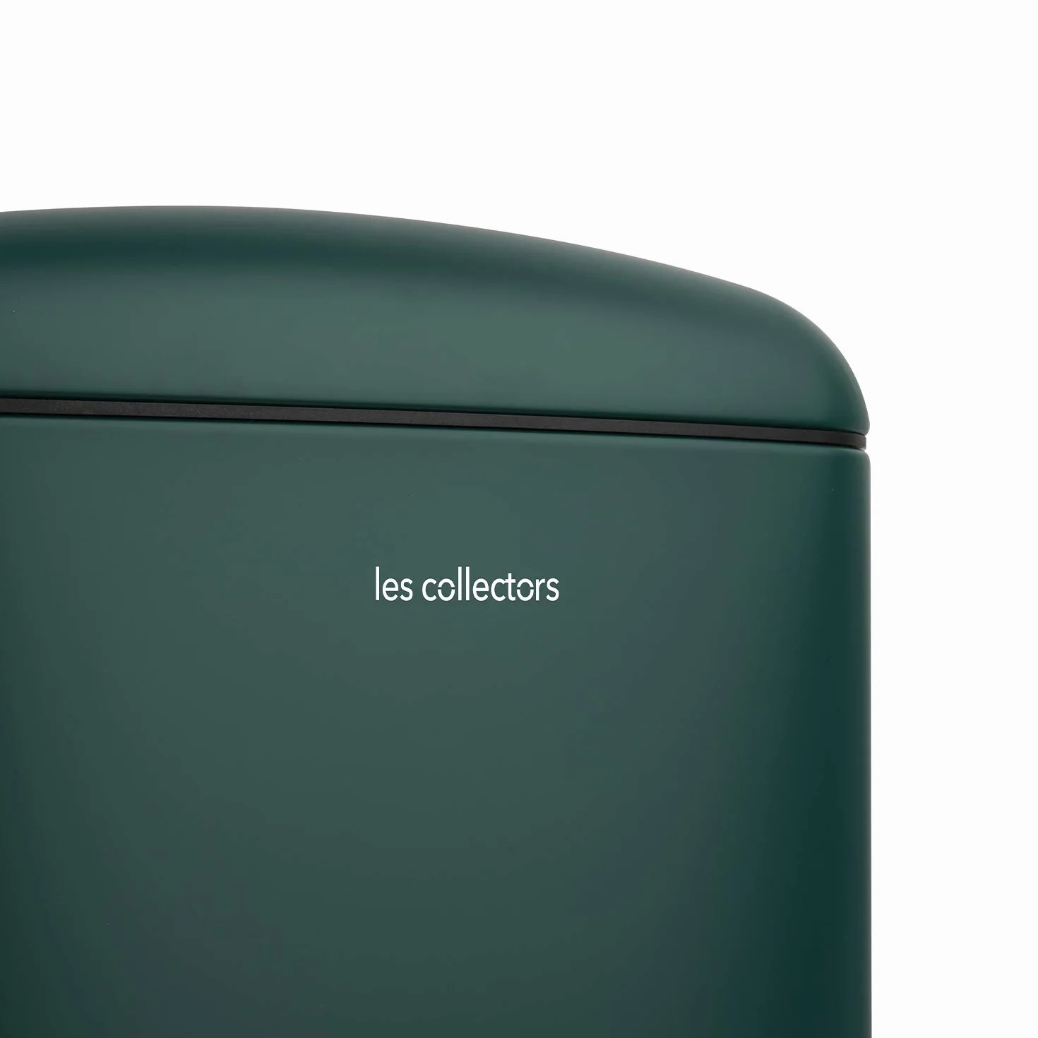 Les Collectors Poubelle de Cuisine à Pédale Acier inoxydable Capacité 30L Sac compatible 30-50L Compacte Fermeture silencieuse Seau intérieur amovible Finition Mat Vert Canard