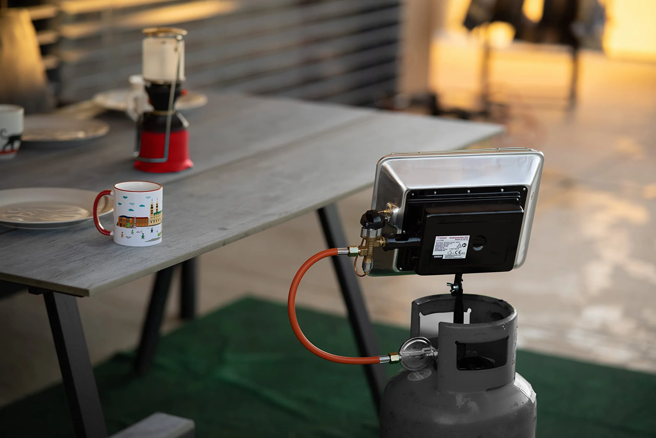 Chauffage au gaz Eco Version Allemand