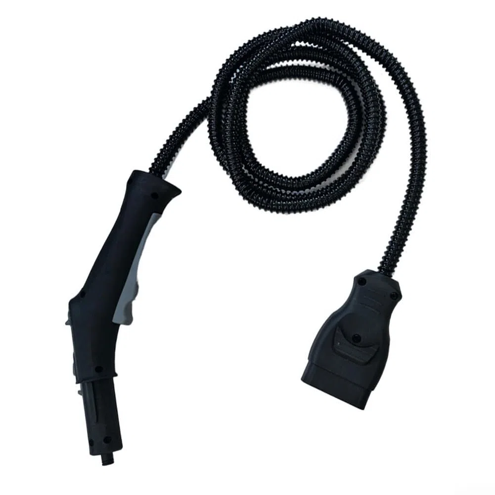 Tuyau de rechange pour nettoyeur vapeur Karcher pour SC5, SG 4/4, 2 x 5 m avec poignée et interrupteur de connexion, Tuyau flexible de vapeur 43220460 4.322-046.0