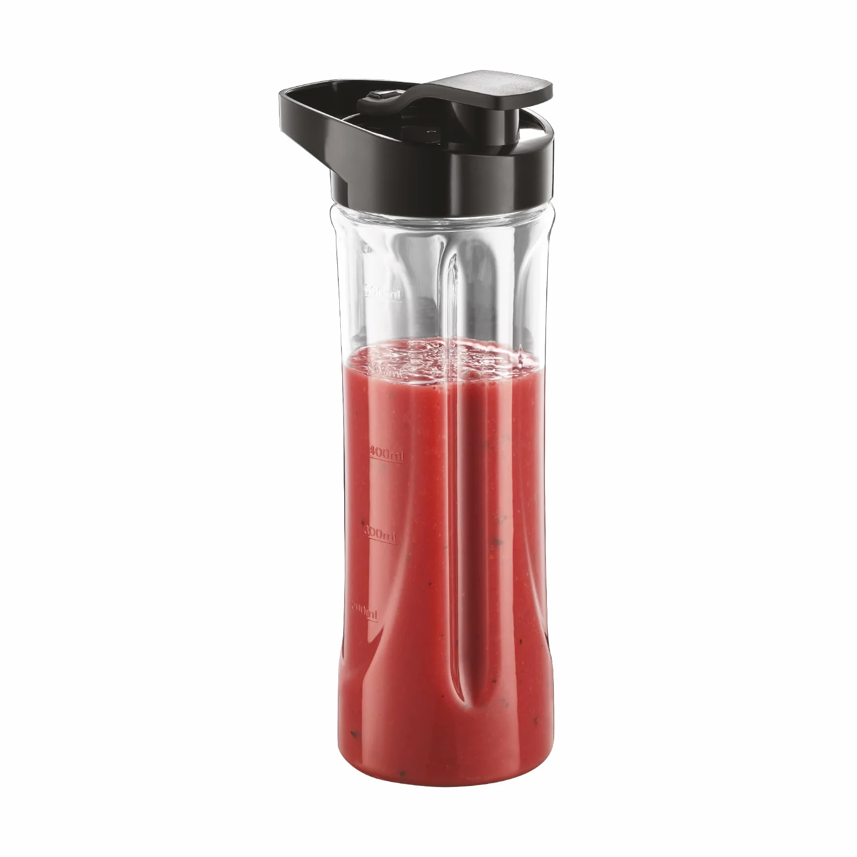 Russell Hobbs Blender [Portable, Compact, Léger] Mixeur (Puissant, 1 gourde portable 600ml + couvercle inclus sans BPA, Smoothie, Shaker protéine, lames en acier inox, lave-vaisselle) 23472-56