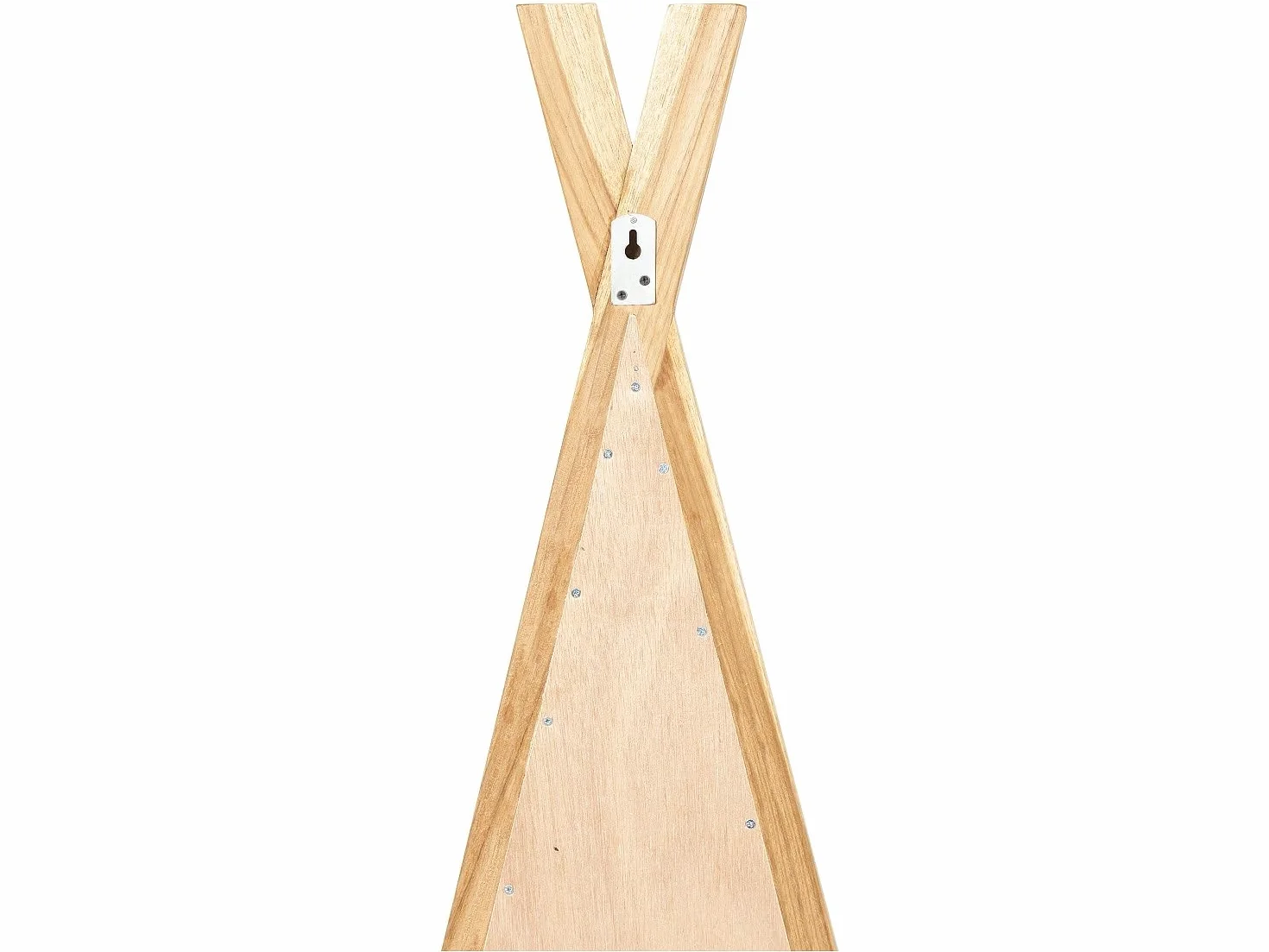 Miroir Enfant Tipi en Bois de Mindi L. 55 x H. 120 cm Naturel Batam