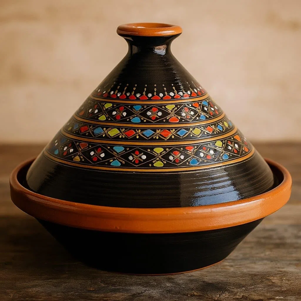 Tajine 0212242000 Casserole en terre cuite Marocain Tunisien XL 32 cm