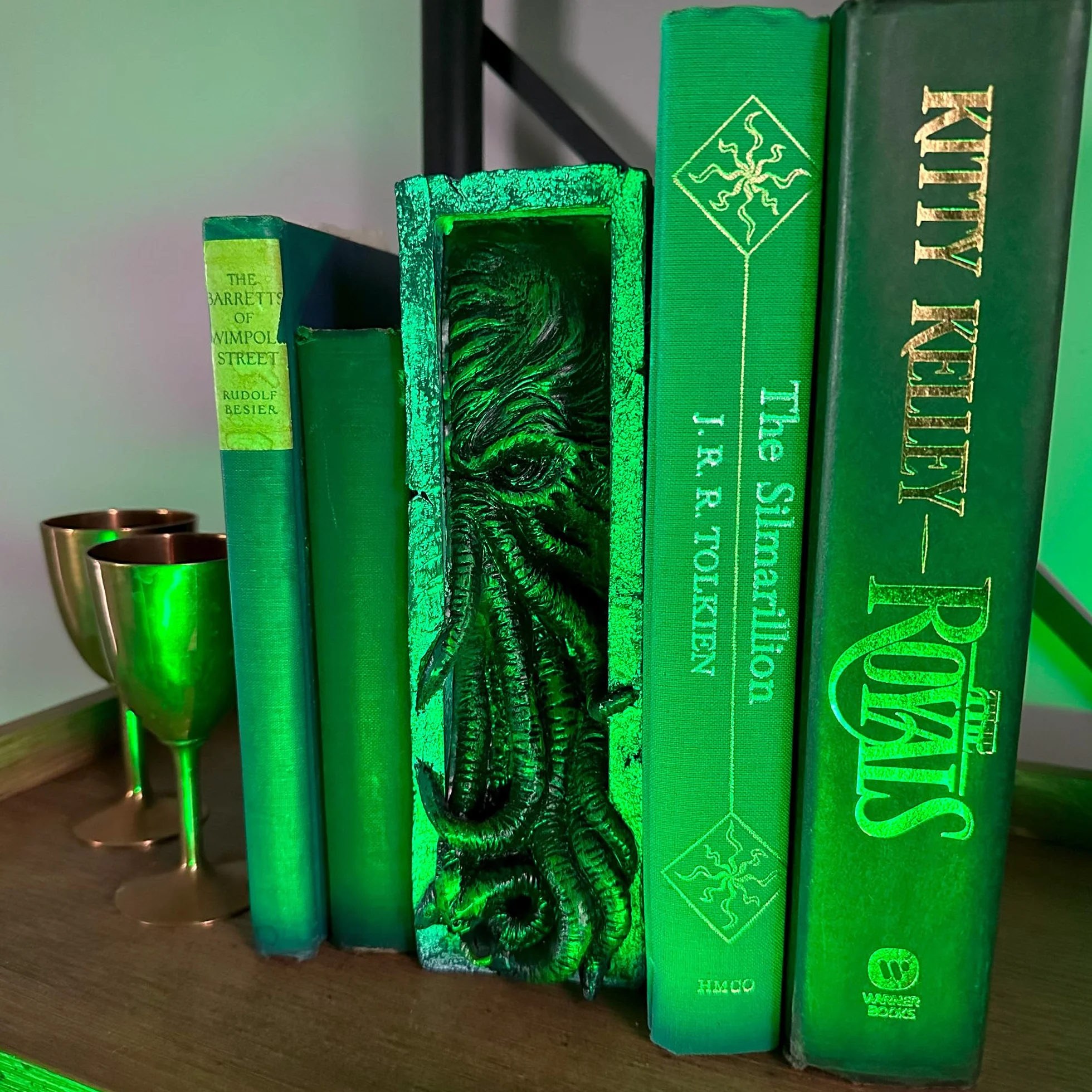 Cthulhu Serre-Livres en Résine Statue Monstre