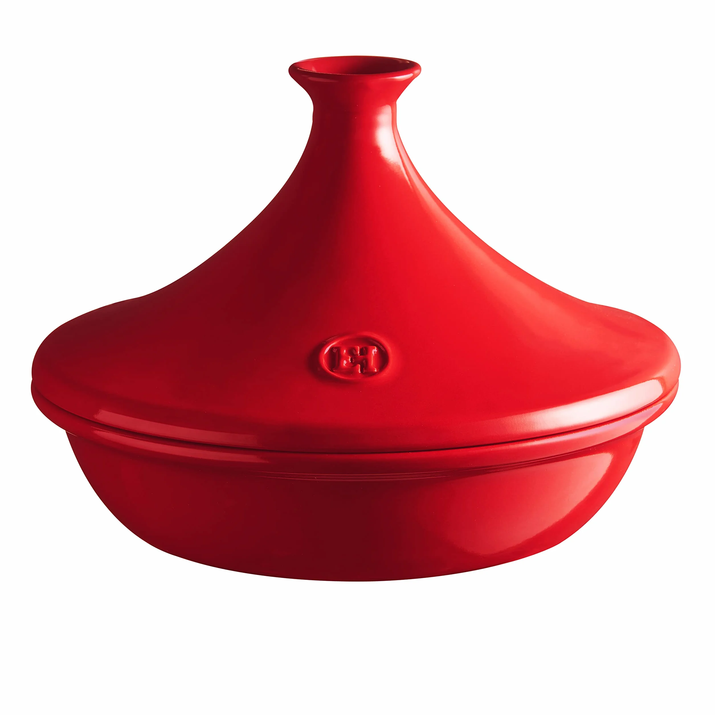 Emile Henry Eh349532 Tajine Céramique Rouge Grand Cru 3,5L Ø32 cm
