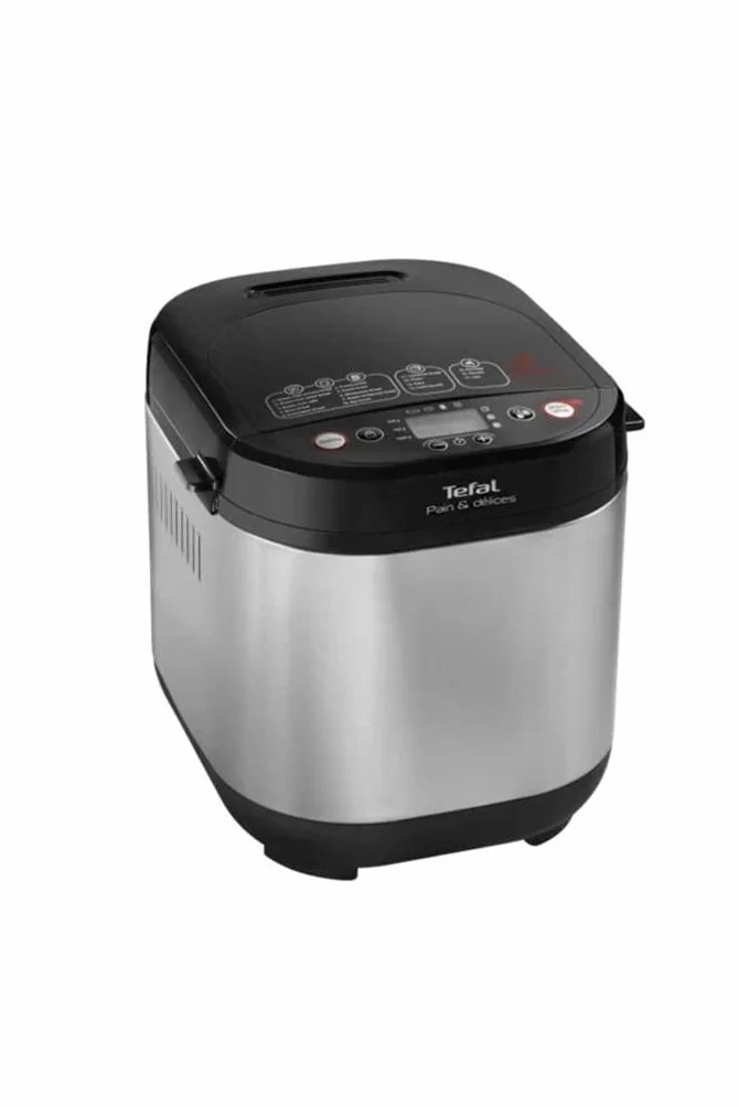 Machine à pain Tefal PF240E38, noir/acier inoxydable