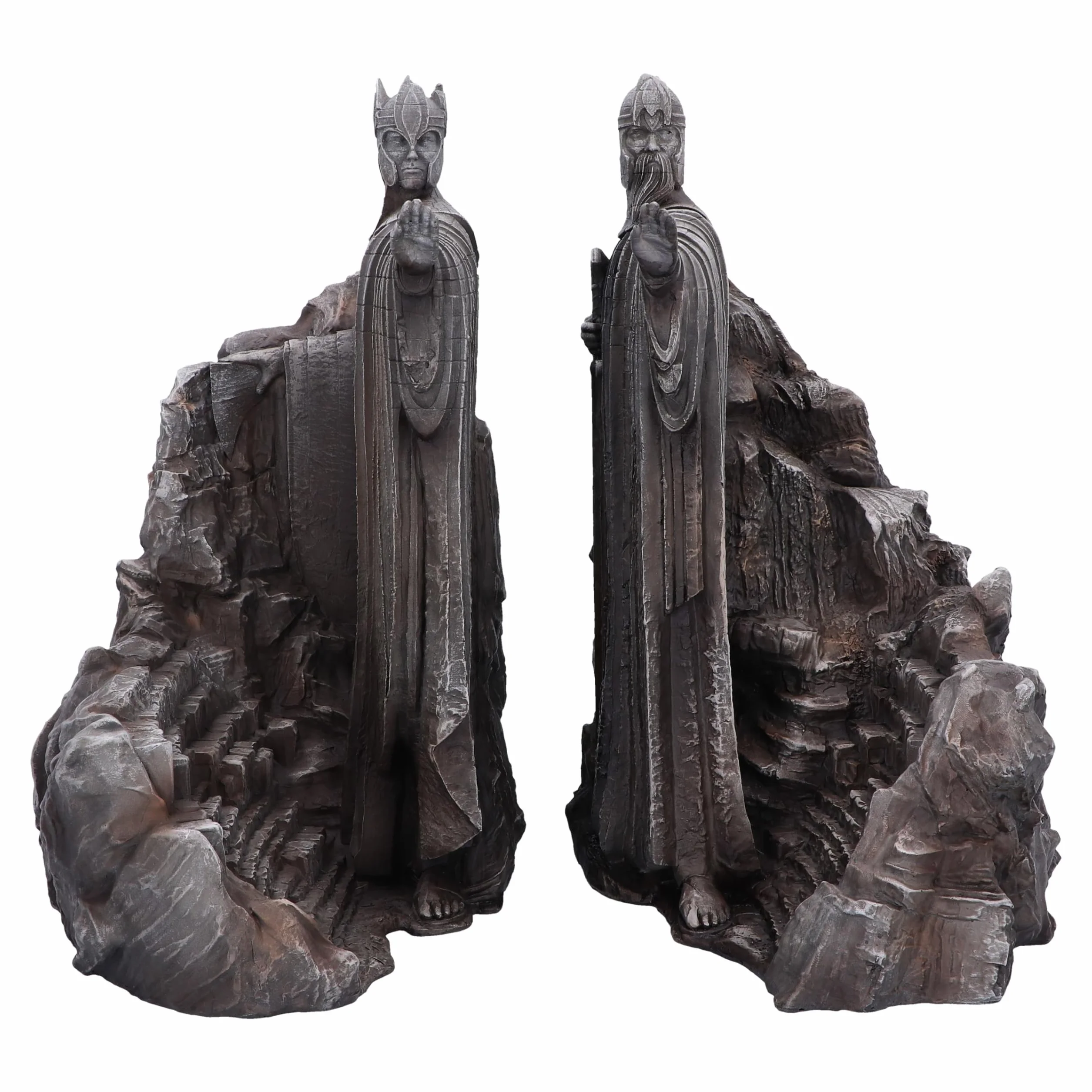 Nemesis Now Le Seigneur des Anneaux Serre-Livres Porte d'Argonath 19 cm Résine Gris