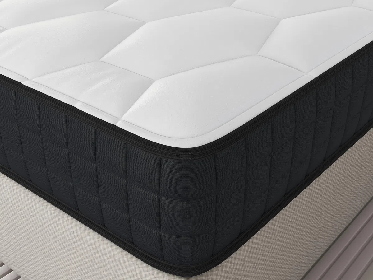 Matelas 90x190CM,Epaisseur 12CM,Matelas Mousse pour 1 Personnel,Moelleux,Confortable,Respirant (90x190x12CM)
