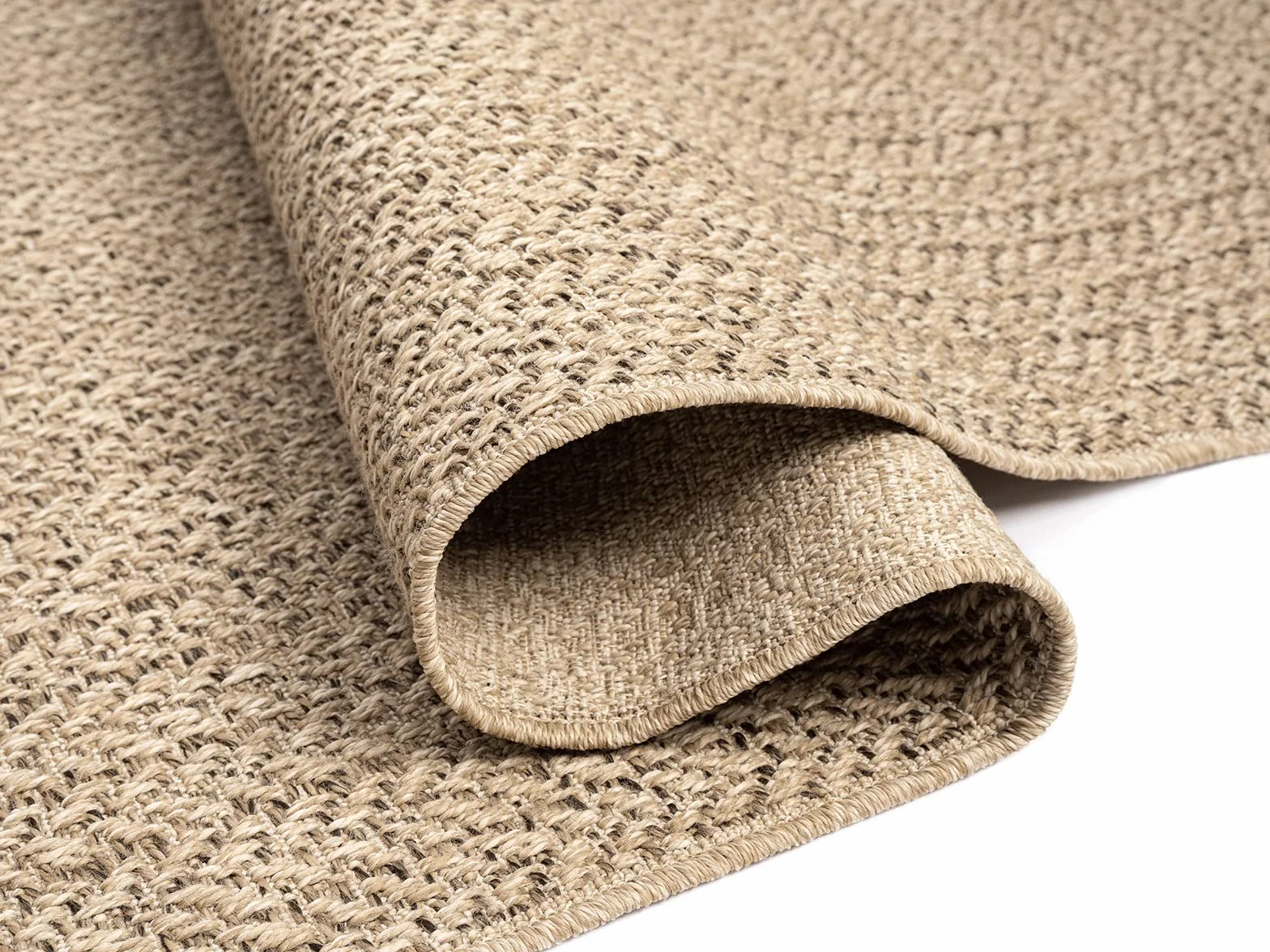 Tapis Kansas 160 x 230 cm, Intérieur Confortable, Style Jute Naturel, Facile à Nettoyer