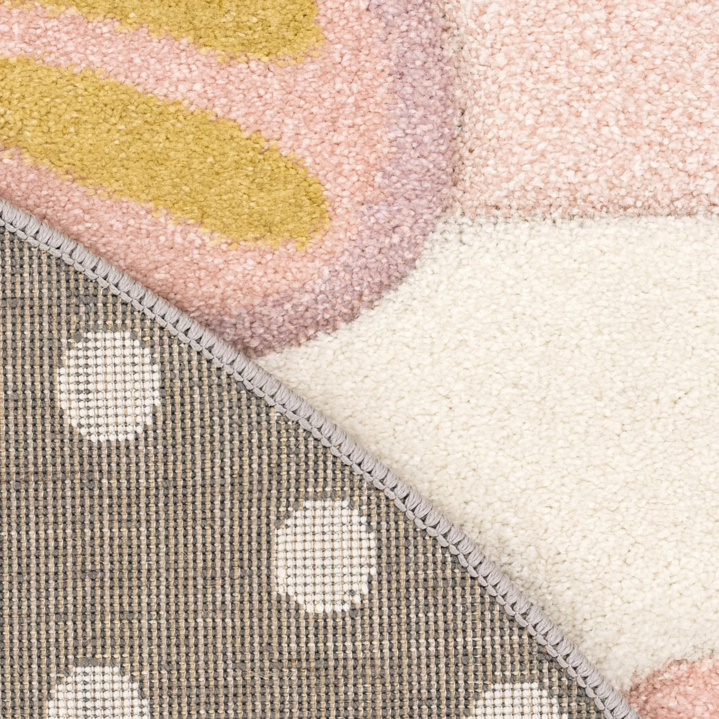Paco Home Tapis Enfant Moderne Pastel Chambre Animaux 3D 120x170 cm